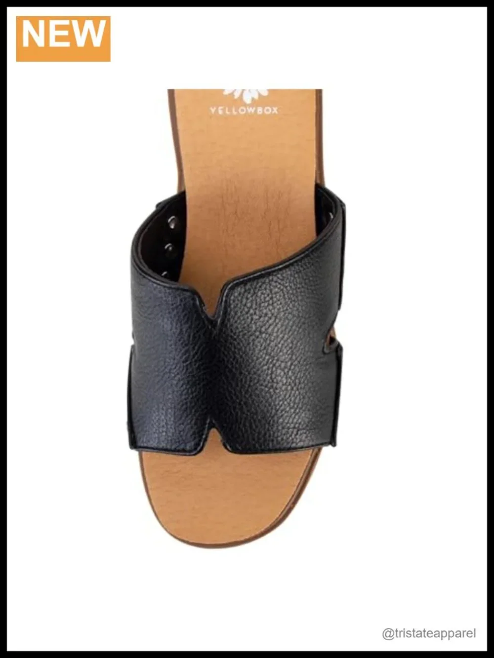 Yellow Box Women's Alameda Wedge Sandal Round Toe Comfort Slip On